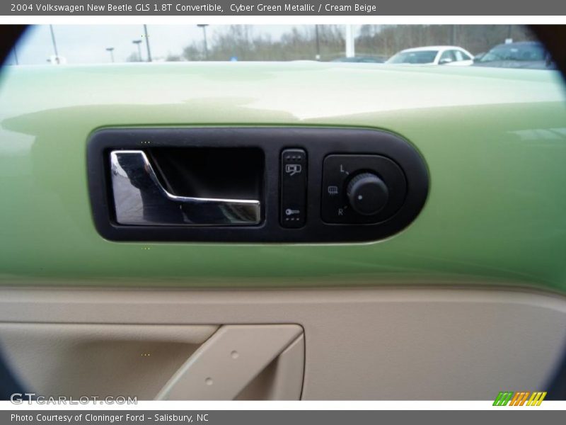 Cyber Green Metallic / Cream Beige 2004 Volkswagen New Beetle GLS 1.8T Convertible
