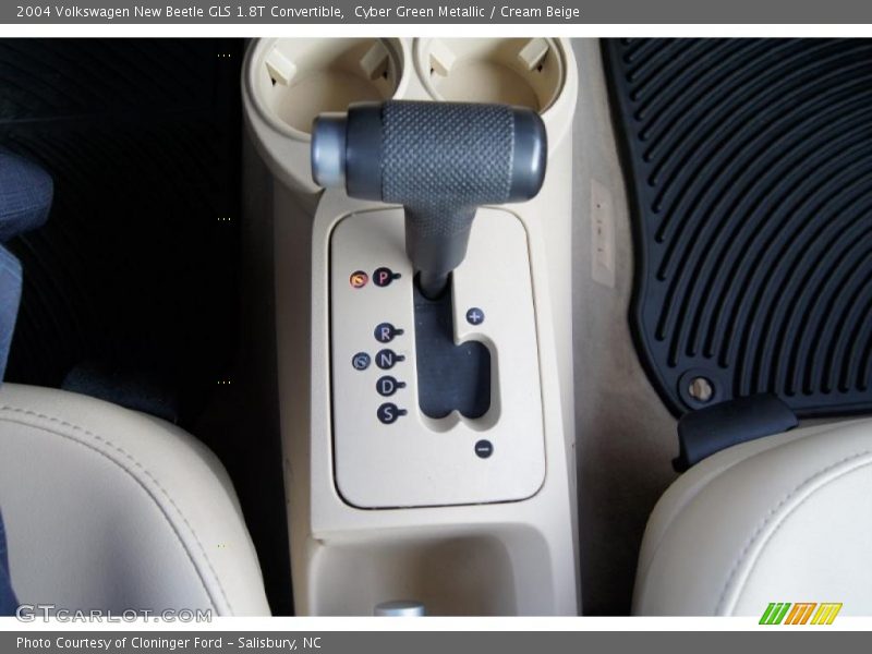  2004 New Beetle GLS 1.8T Convertible 6 Speed Tiptronic Automatic Shifter