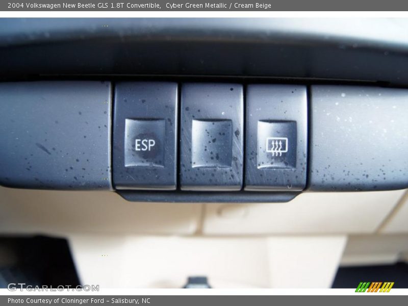 Cyber Green Metallic / Cream Beige 2004 Volkswagen New Beetle GLS 1.8T Convertible