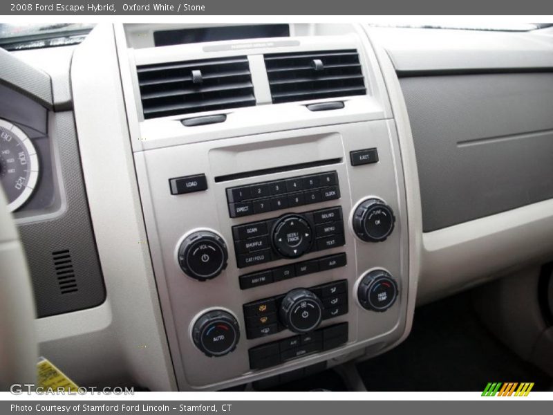 Oxford White / Stone 2008 Ford Escape Hybrid