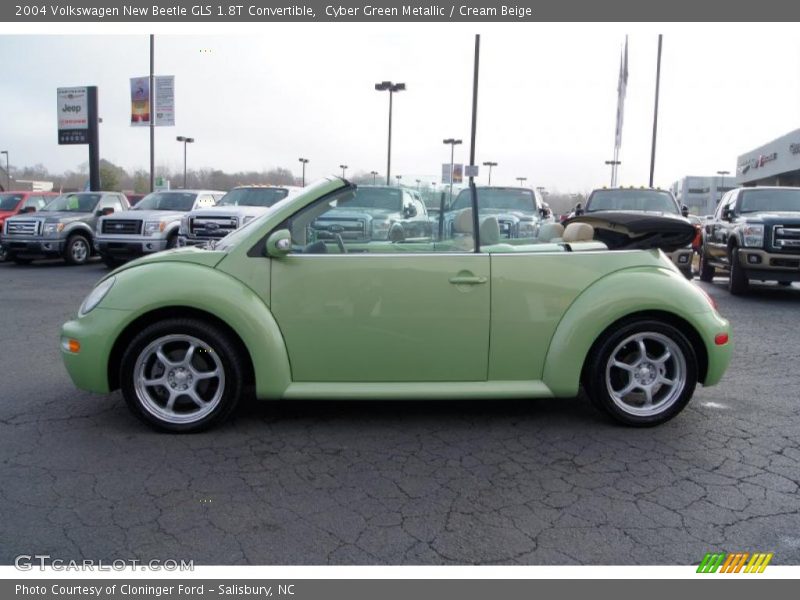  2004 New Beetle GLS 1.8T Convertible Cyber Green Metallic