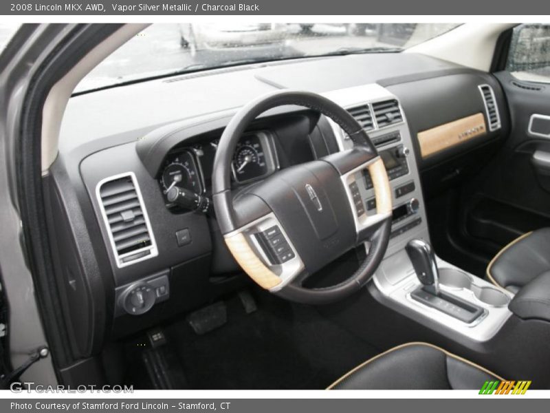 Vapor Silver Metallic / Charcoal Black 2008 Lincoln MKX AWD