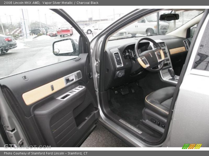 Vapor Silver Metallic / Charcoal Black 2008 Lincoln MKX AWD