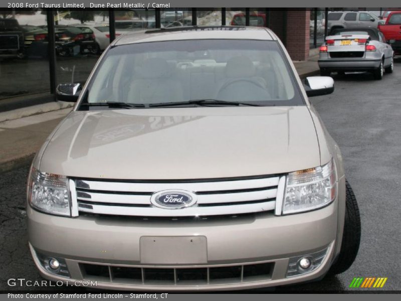 Dune Pearl Metallic / Camel 2008 Ford Taurus Limited