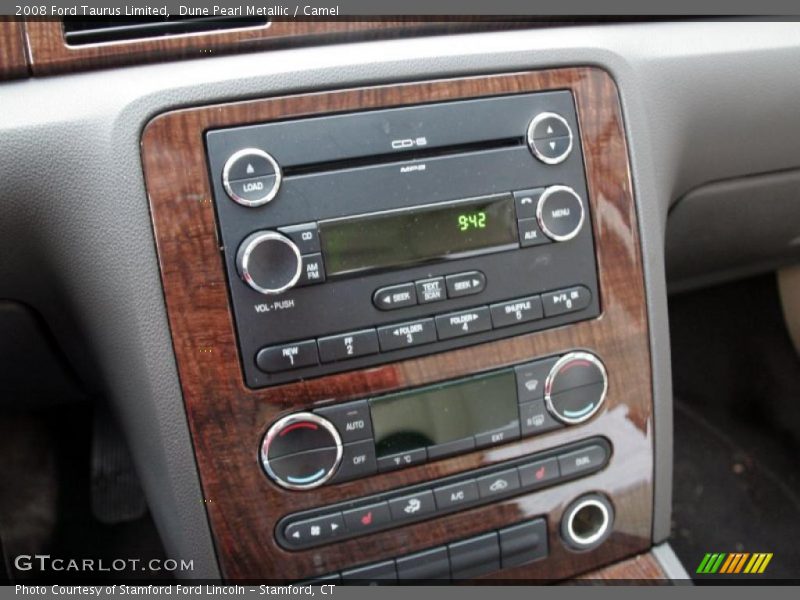 Dune Pearl Metallic / Camel 2008 Ford Taurus Limited