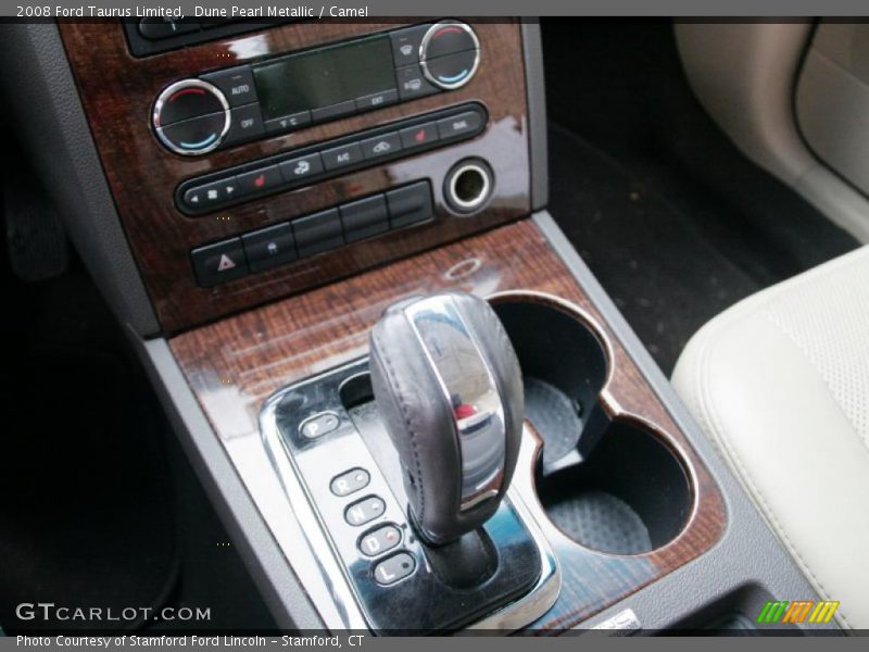 Dune Pearl Metallic / Camel 2008 Ford Taurus Limited