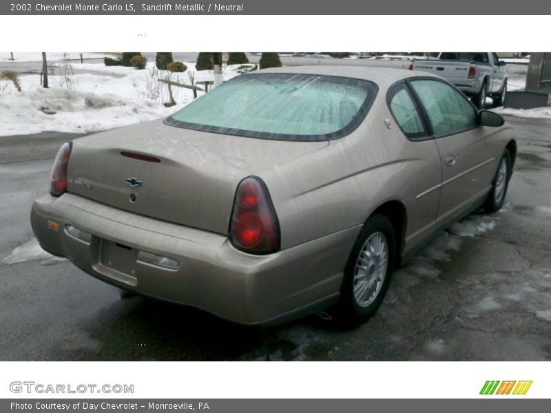  2002 Monte Carlo LS Sandrift Metallic