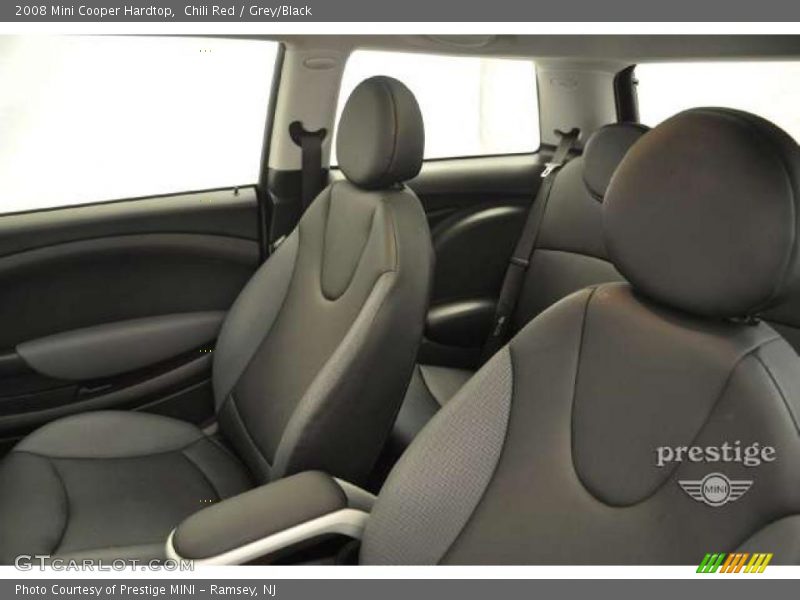 Chili Red / Grey/Black 2008 Mini Cooper Hardtop