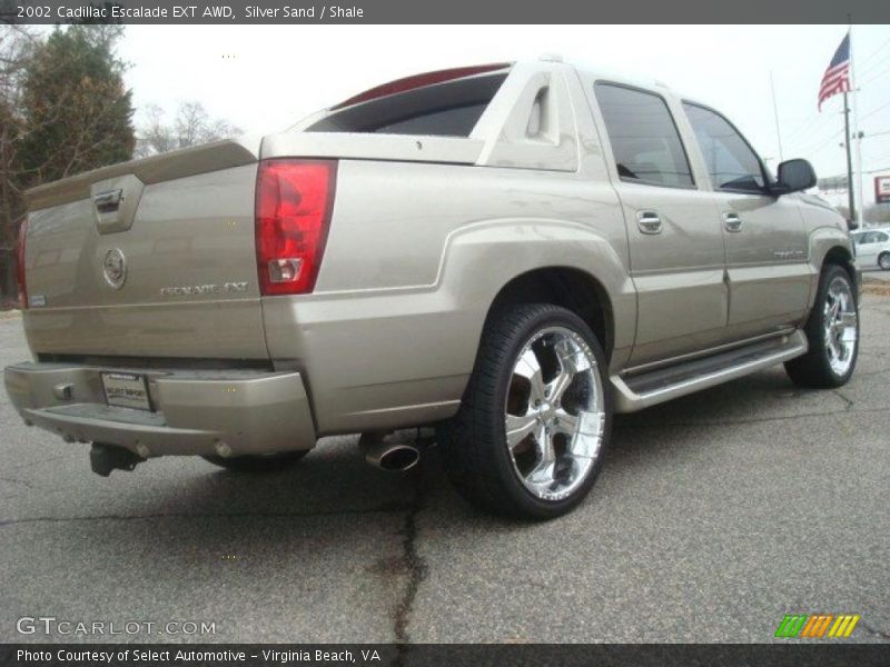 Silver Sand / Shale 2002 Cadillac Escalade EXT AWD