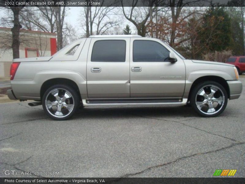 Silver Sand / Shale 2002 Cadillac Escalade EXT AWD