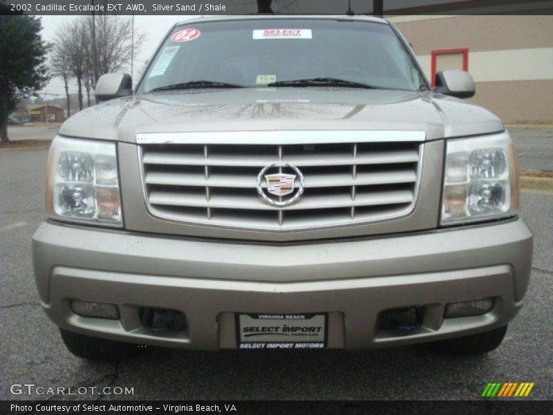 Silver Sand / Shale 2002 Cadillac Escalade EXT AWD