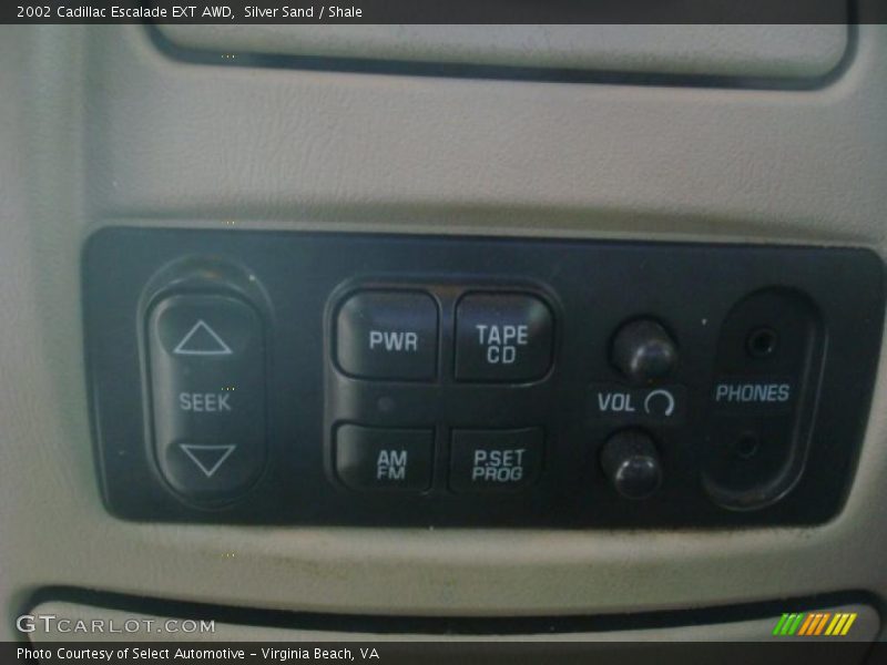 Silver Sand / Shale 2002 Cadillac Escalade EXT AWD