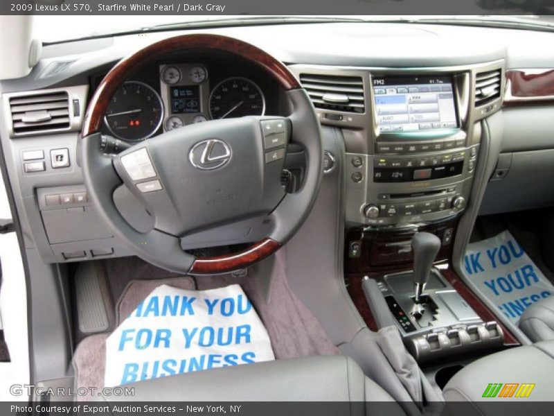 Dashboard of 2009 LX 570