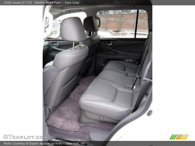Starfire White Pearl / Dark Gray 2009 Lexus LX 570