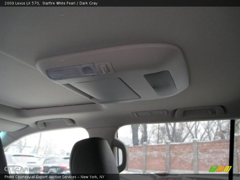 Starfire White Pearl / Dark Gray 2009 Lexus LX 570