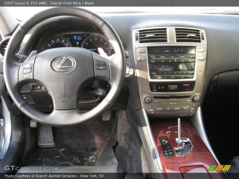 Dashboard of 2007 IS 250 AWD