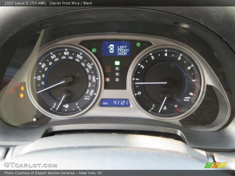  2007 IS 250 AWD 250 AWD Gauges