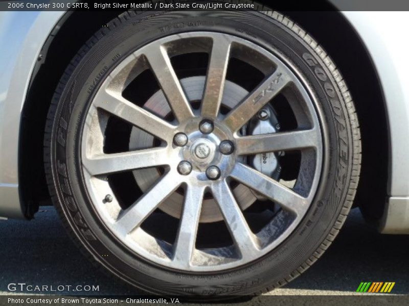 Bright Silver Metallic / Dark Slate Gray/Light Graystone 2006 Chrysler 300 C SRT8