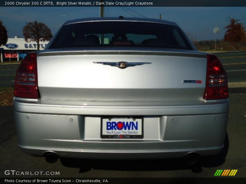 Bright Silver Metallic / Dark Slate Gray/Light Graystone 2006 Chrysler 300 C SRT8