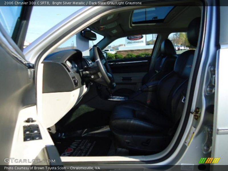 Bright Silver Metallic / Dark Slate Gray/Light Graystone 2006 Chrysler 300 C SRT8