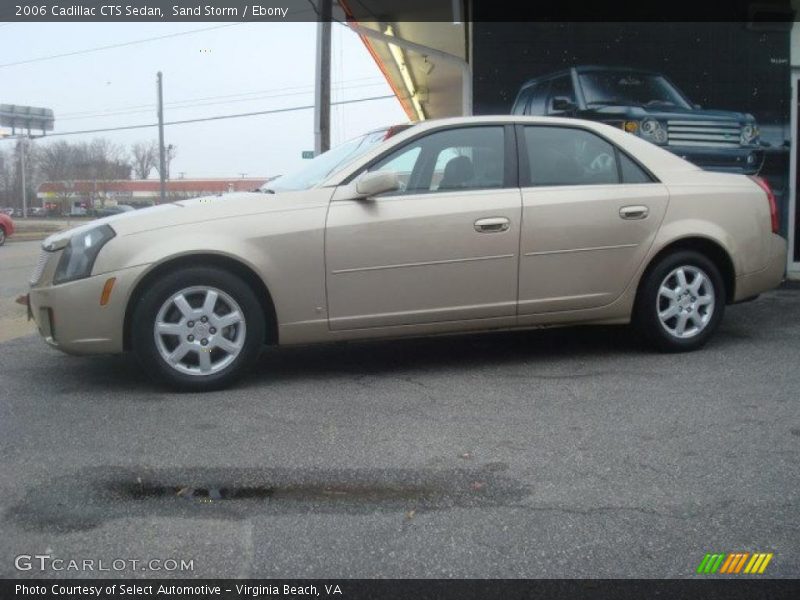 Sand Storm / Ebony 2006 Cadillac CTS Sedan