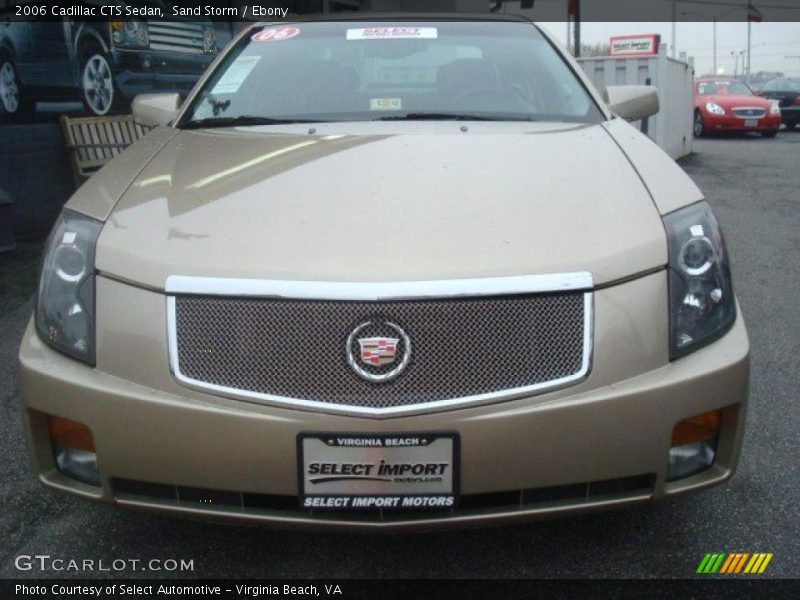 Sand Storm / Ebony 2006 Cadillac CTS Sedan