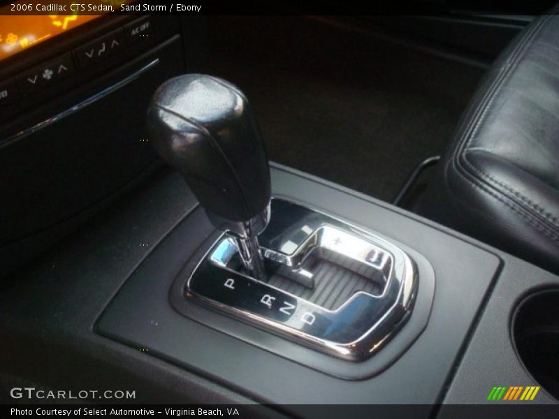 Sand Storm / Ebony 2006 Cadillac CTS Sedan
