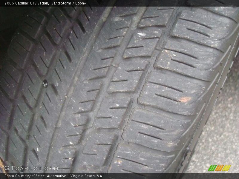 Sand Storm / Ebony 2006 Cadillac CTS Sedan