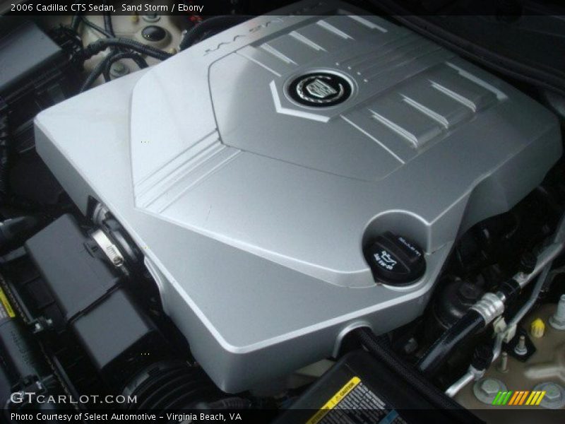 Sand Storm / Ebony 2006 Cadillac CTS Sedan