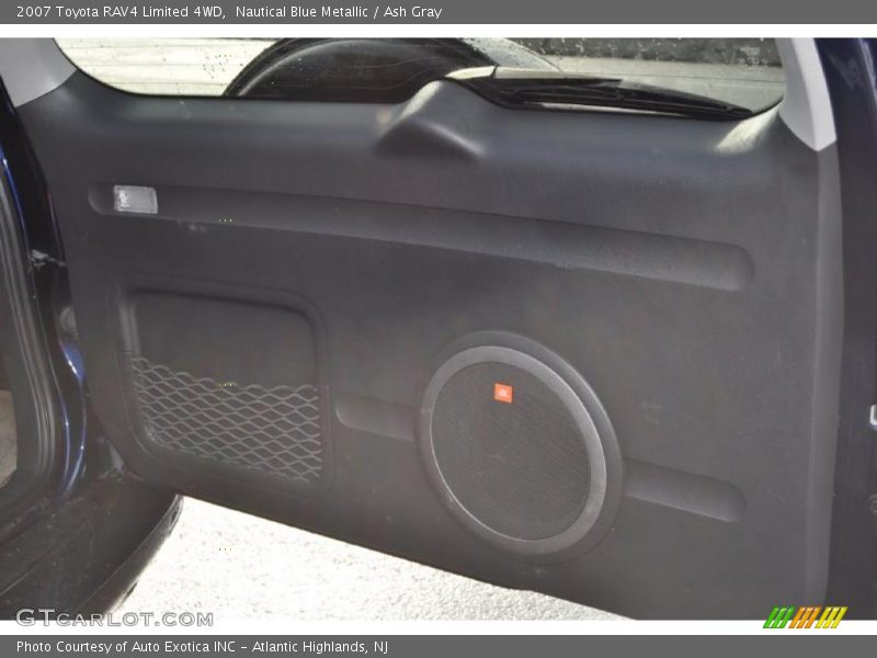 Nautical Blue Metallic / Ash Gray 2007 Toyota RAV4 Limited 4WD