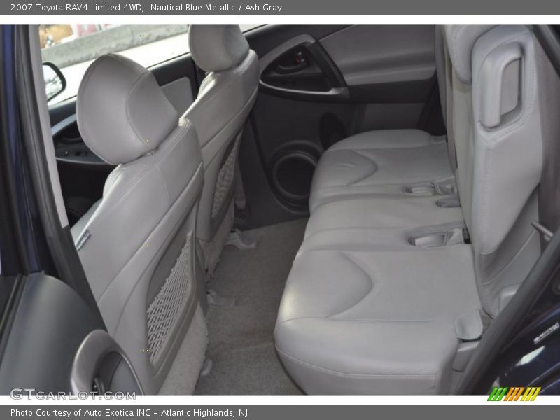 Nautical Blue Metallic / Ash Gray 2007 Toyota RAV4 Limited 4WD