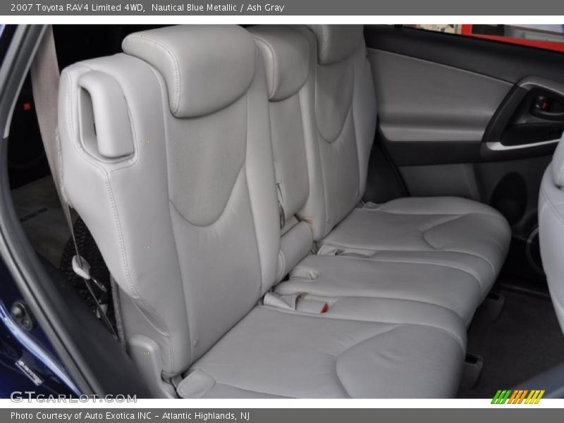 Nautical Blue Metallic / Ash Gray 2007 Toyota RAV4 Limited 4WD
