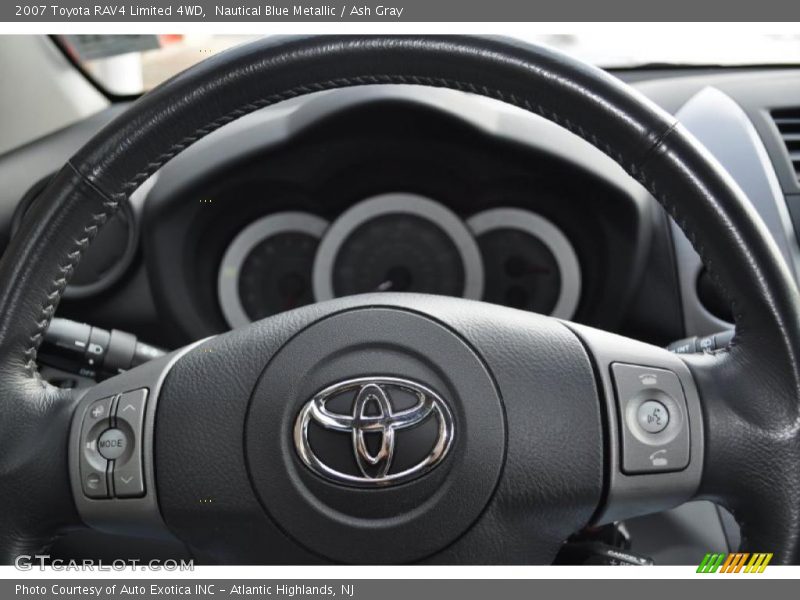 Nautical Blue Metallic / Ash Gray 2007 Toyota RAV4 Limited 4WD