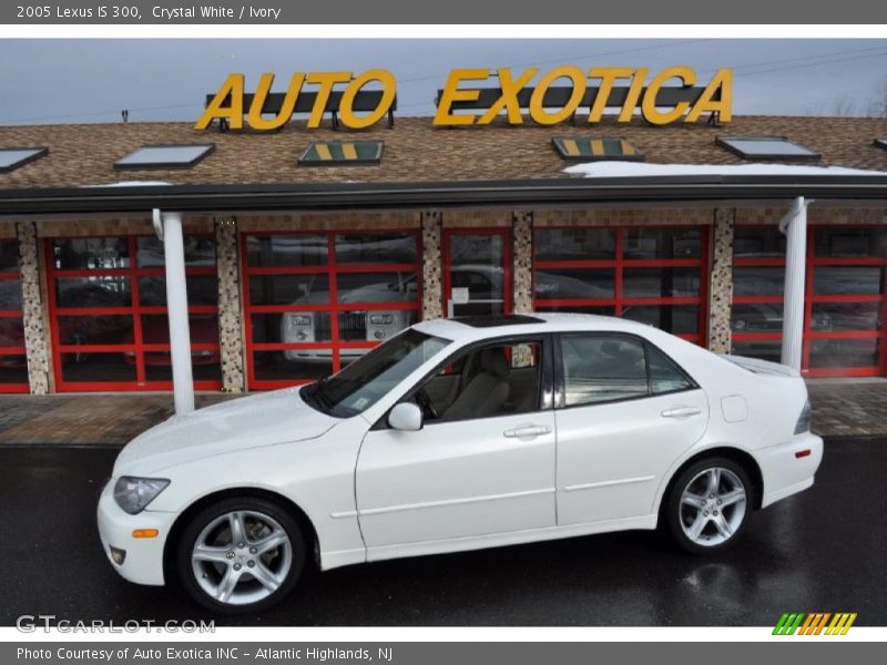 Crystal White / Ivory 2005 Lexus IS 300