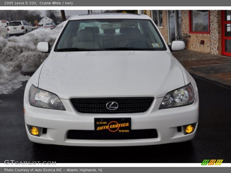 Crystal White / Ivory 2005 Lexus IS 300