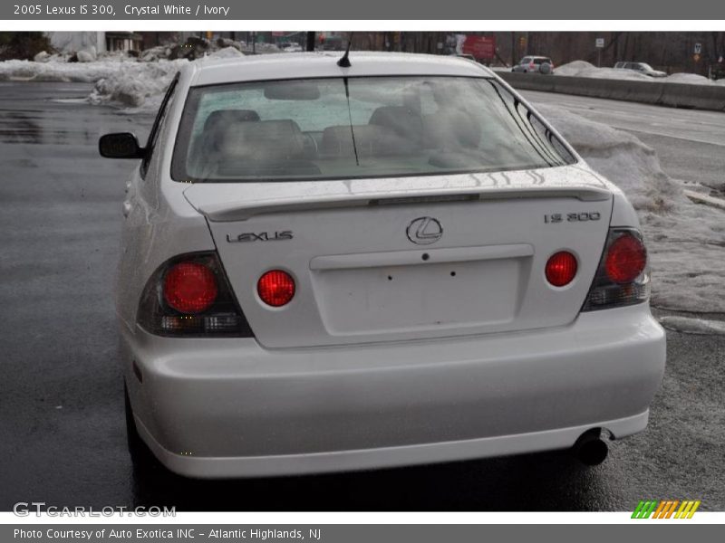 Crystal White / Ivory 2005 Lexus IS 300