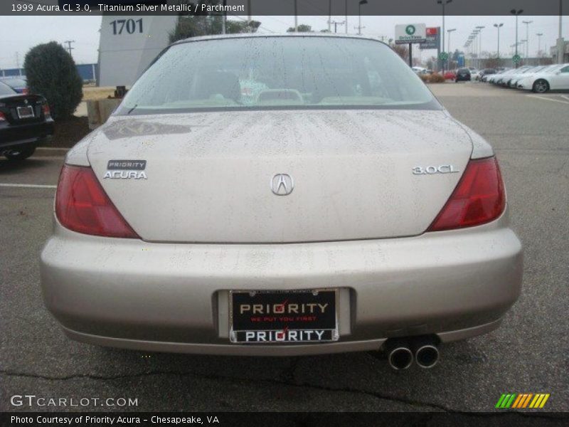 Titanium Silver Metallic / Parchment 1999 Acura CL 3.0