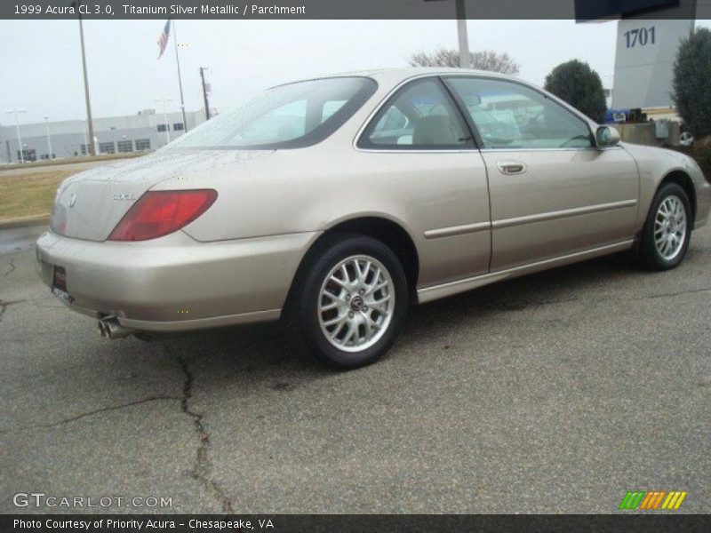 Titanium Silver Metallic / Parchment 1999 Acura CL 3.0