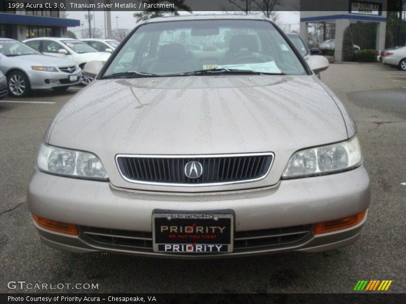Titanium Silver Metallic / Parchment 1999 Acura CL 3.0