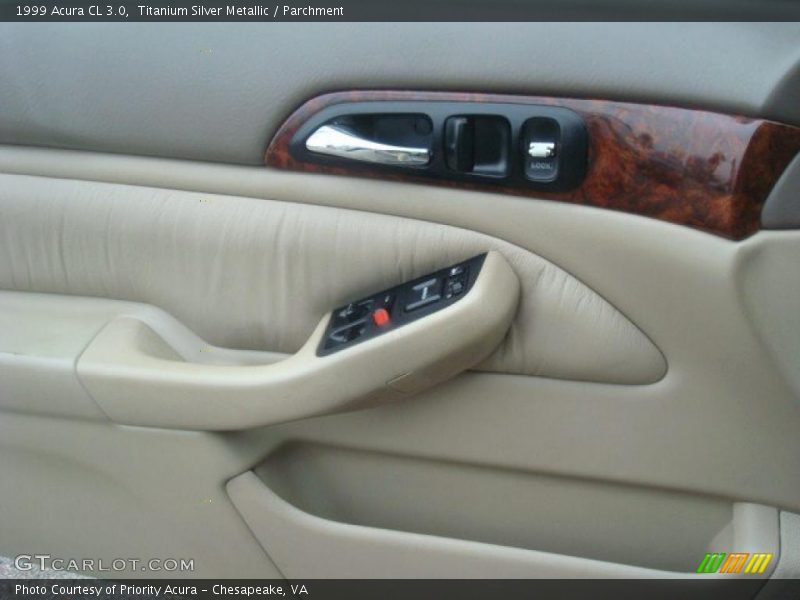 Titanium Silver Metallic / Parchment 1999 Acura CL 3.0
