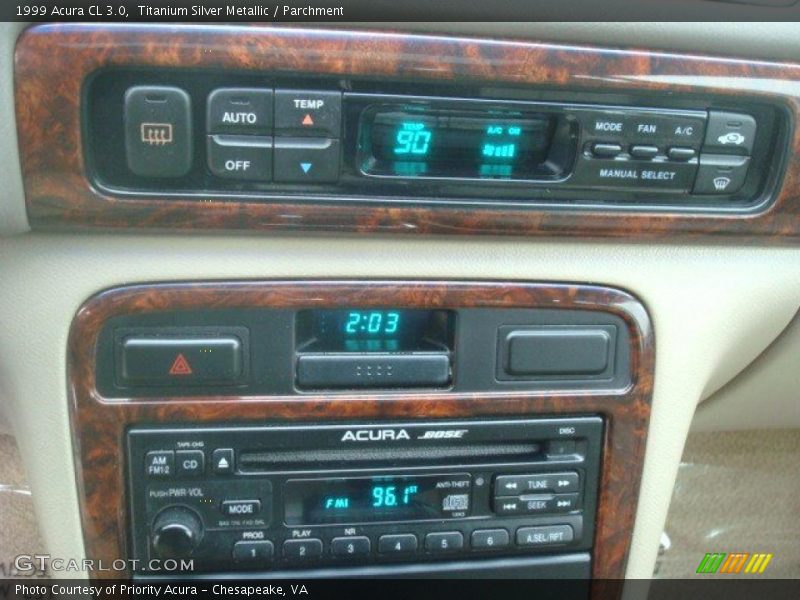 Controls of 1999 CL 3.0