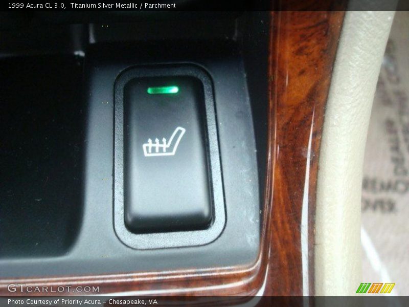 Titanium Silver Metallic / Parchment 1999 Acura CL 3.0