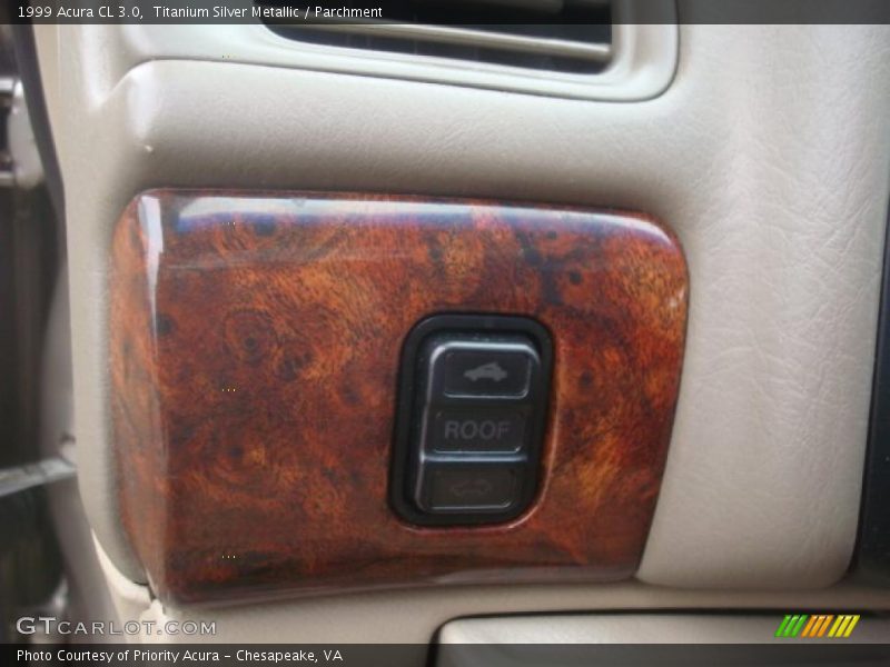 Titanium Silver Metallic / Parchment 1999 Acura CL 3.0