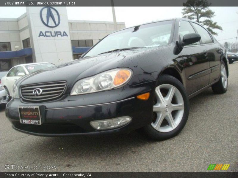 Black Obsidian / Beige 2002 Infiniti I 35