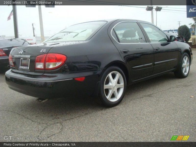 Black Obsidian / Beige 2002 Infiniti I 35