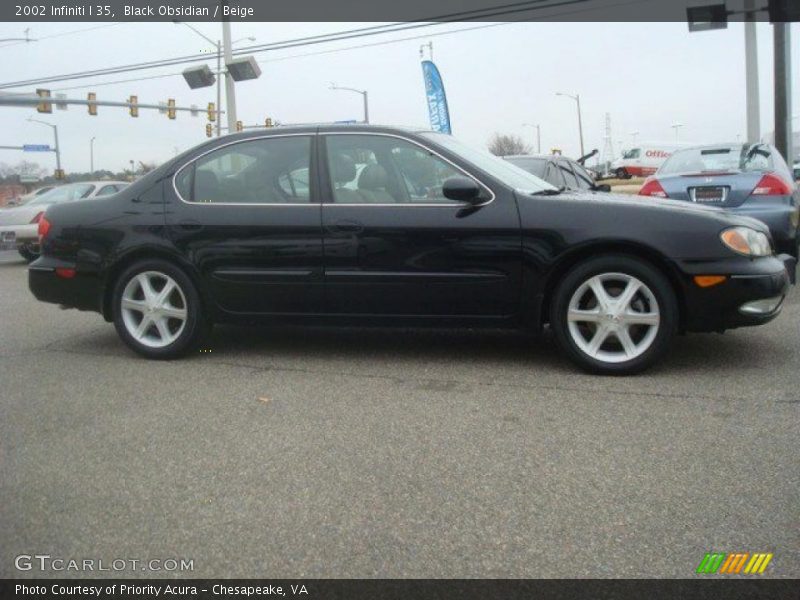 Black Obsidian / Beige 2002 Infiniti I 35