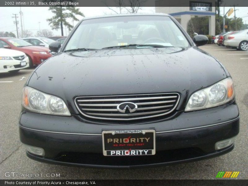 Black Obsidian / Beige 2002 Infiniti I 35