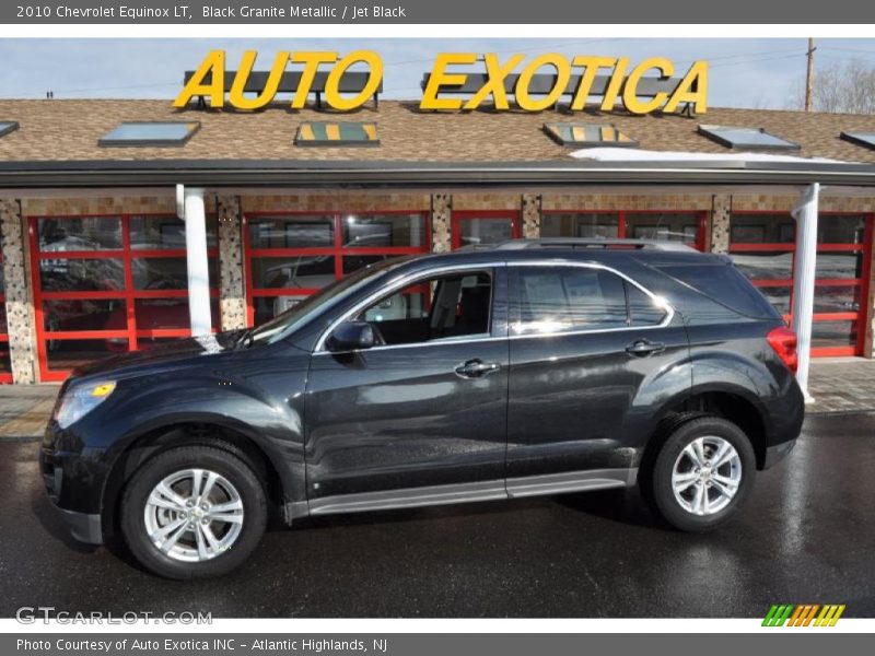 Black Granite Metallic / Jet Black 2010 Chevrolet Equinox LT