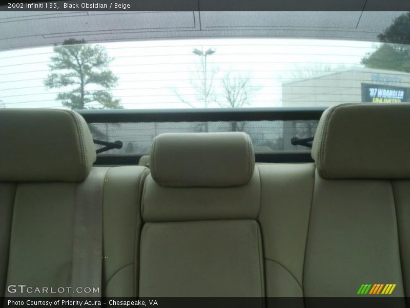 Black Obsidian / Beige 2002 Infiniti I 35
