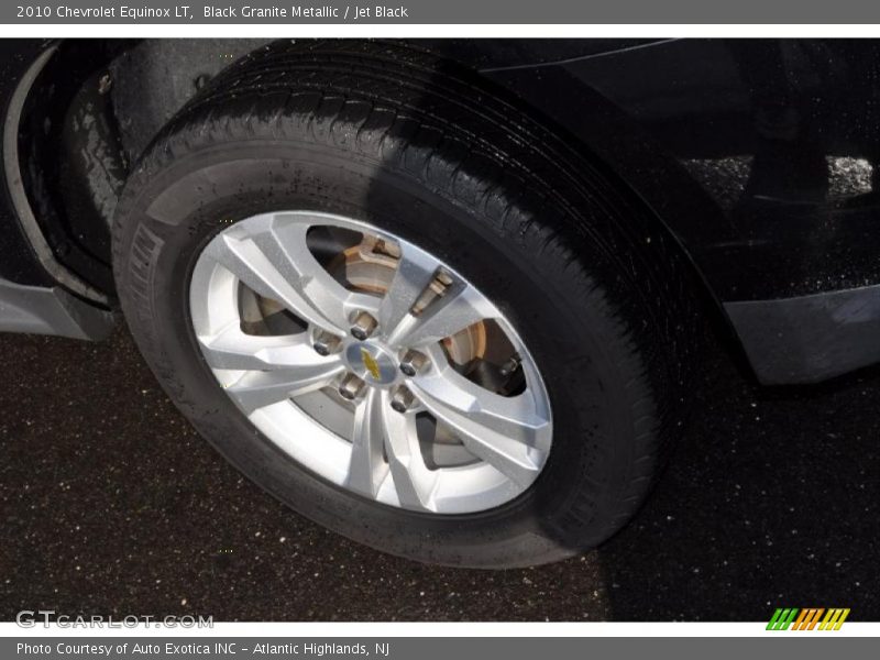 Black Granite Metallic / Jet Black 2010 Chevrolet Equinox LT
